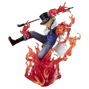 BANDAI FiguartsZERO 航海王 超激戰 薩波 火拳 王手飛車  1盒