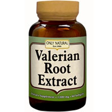 Valerian Root 60 Soft gels by Only Natural