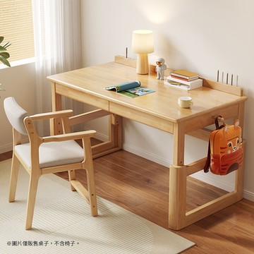 Happylife 北歐風實木升降桌 120公分 Y11945