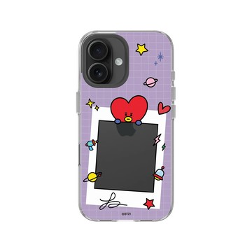 iPhone 16 Clear Case（相機按鈕） 透明 - BT21 - TATA Stay With You