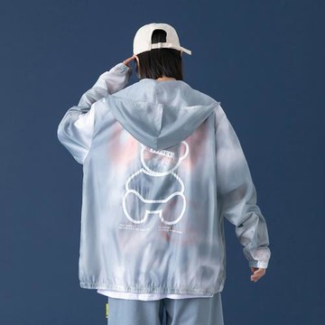 防曬衣男士潮流輕薄款皮膚衣釣魚防曬服女款潮牌涼感男款冰絲外套