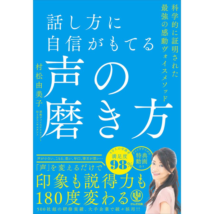 話し方に自信がもてる声の磨き方