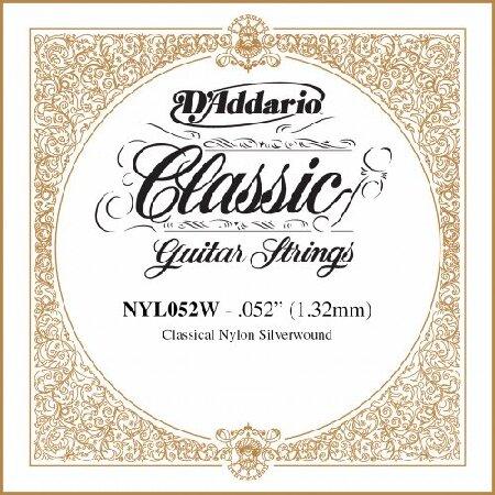 D'Addario NYL052W Silver-plated Copper Classical Single String.052