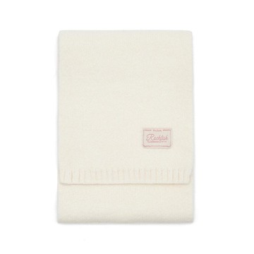 韓國 Rockfish Weatherwear FLUFFY SCARF 親膚針織圍巾 奶油白 CREAM