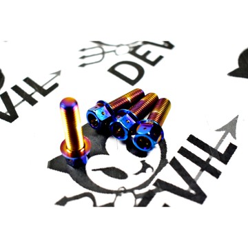 ZOO | 白鐵鍍鈦螺絲 內外六角螺絲 白鐵 鍍鈦 螺絲 M8X25 直購價為單顆