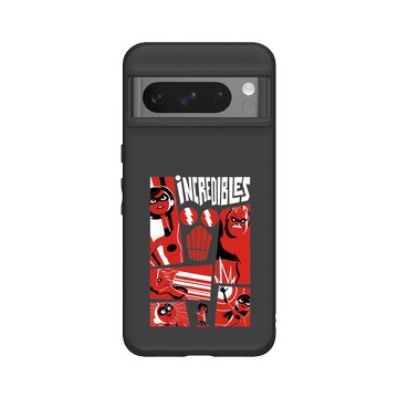 Pixel 8 Pro SolidSuit 黑 - 迪士尼-皮克斯 PIXAR - 超人特攻隊出動