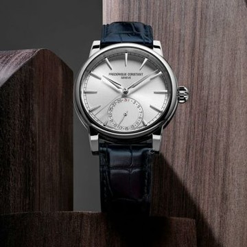 CONSTANT 康斯登 Classics 指針式日期自製機芯機械腕錶-40mm FC-706S3H6
