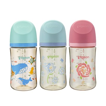 Pigeon 第三代母乳實感PPSU奶瓶240ml(3款)