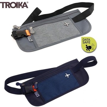 德國TROIKA防RFID-NFC信用卡袋防盜隨身貼身包BLB20系列防感應護照包防盜防感應錢包