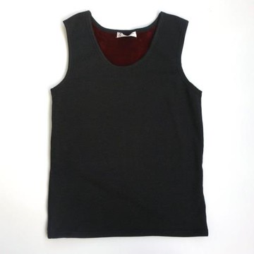 2022秋冬季時尚內搭貼身保暖背心青年加絨加厚居家打底馬甲修身