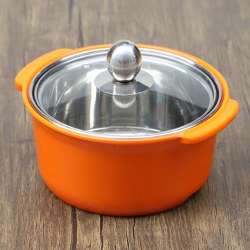 密胺防燙護套鍋商用不銹鋼電磁爐用一人一鍋轉轉涮涮小火鍋鍋具