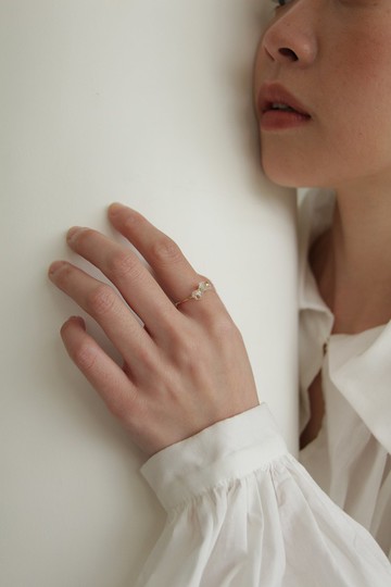 vingtsixplus SS30 礦石 戒指 / 天然水晶 透明 情人節