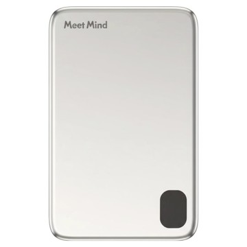 Meet Mind 薄形3合1磁吸行動電源 最高15W無線充電  單一商品  鋁合金 銀色