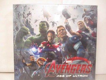 【書寶二手書T4／繪本_TQU】Marvel’s Avengers Age of Ultron: The Art of the Movie《復仇者聯盟:奧創紀元》電影美術設定集_Marvel Comics Group (COR)