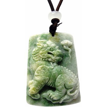 平安扣晴藍水 天然A貨翡翠玉石手鍊PP22