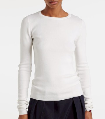 Extreme Cashmere N°392 Eel cotton and cashmere top