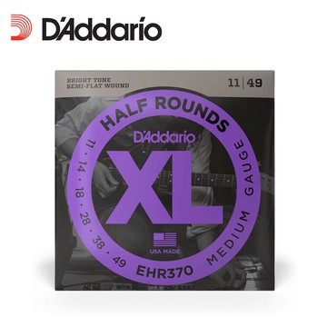 Daddario EHR370 半圓纏繞 電吉他套弦 11-49 【敦煌樂器】