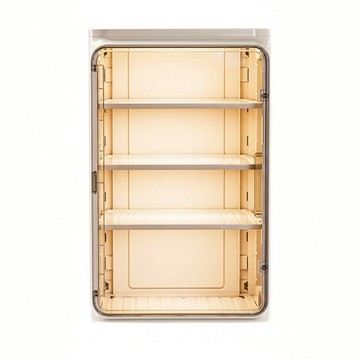 小麥購物 防塵杯子收納置物架 大 L1384  1個  米白色