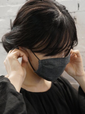 [Exclusive] Koji Linen Mask: Cozy Linen Mask