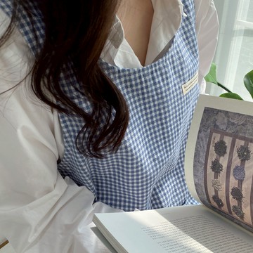 Hans Gallery Mika 圍裙 藍色 1個