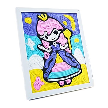 PLAYFUL TOYS 頑玩具 女孩魔線圖畫  1組  混和顏色