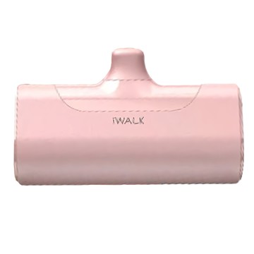 iwalk 四代口袋行動電源 蘋果適用 77 x 47 x 26mm 絢麗粉  DBL4500L