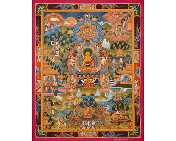 啟蒙圖示 唐卡藝術中的佛陀生平