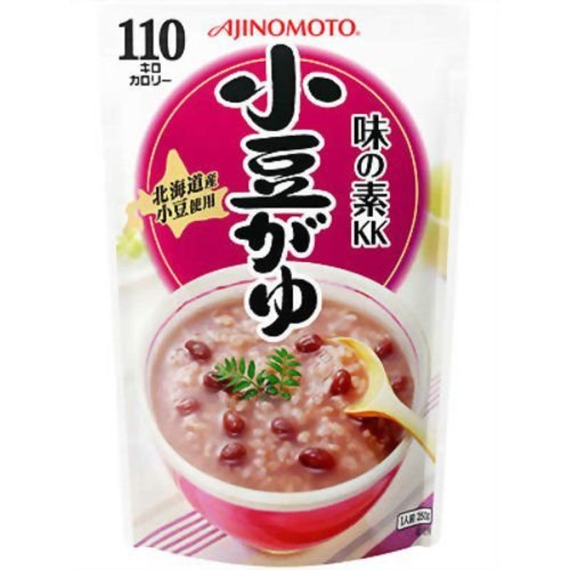 小豆がゆ　味の素おかゆ　110キロカロリー　9袋セット　LINEショッピング