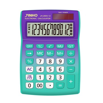 JINHO 京禾 12位元計算機 JH-2693-12  紫色  1個