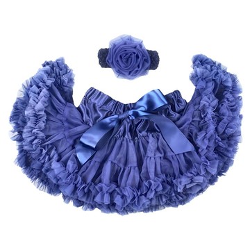 La Chamade 日安朵朵 女嬰兒童雪紡蓬蓬裙  90cm  海洋之心  1件