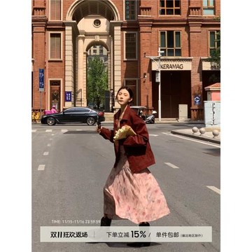 70不是七十工裝夾克短外套女秋季新款韓系休閑復古燈芯絨短款上衣