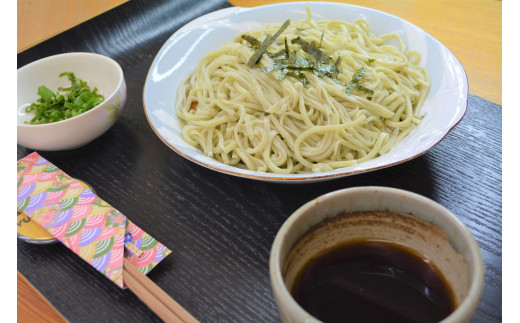 モロヘイヤ練りこみうどん　　『もろっこうどん　10束』