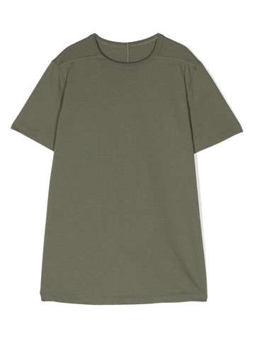 Rick Owens Kids - round-neck cotton T-shirt - kids - Cotton - 12 yrs - Green