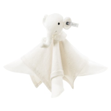 Steiff 德國金耳釦泰迪熊 嬰幼兒巾  Elephant Comfortersand  1條