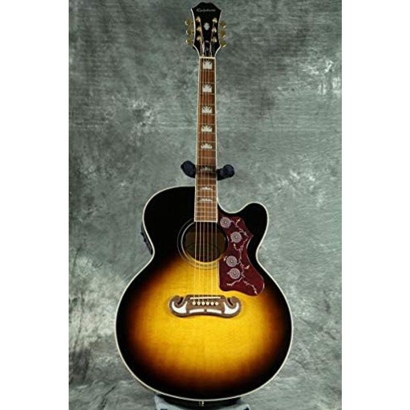 アコースティックギター Epiphone J-200EC Studio VS (Vintage Sunburst) (EJ-200SCE) エピフォン アコースティ