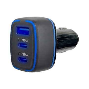 KASHIMURA DC-075 QC+2PD 高速快充車充頭 66W