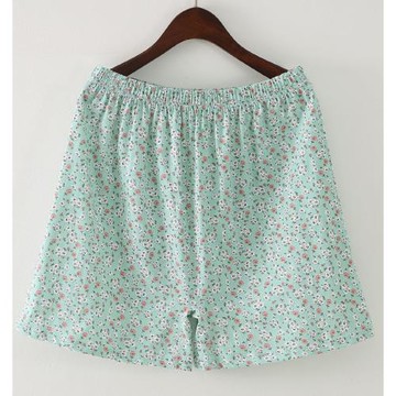 大碼中老年女士高腰寬松五分平角內褲媽媽平角大褲衩家居內穿深襠