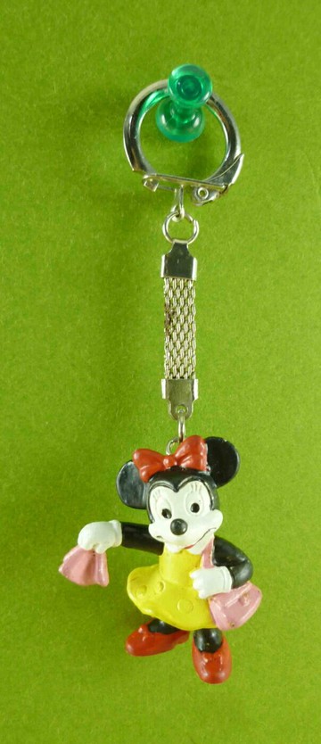 【震撼精品百貨】Micky Mouse 米奇/米妮  鎖圈-米妮手帕 震撼日式精品百貨