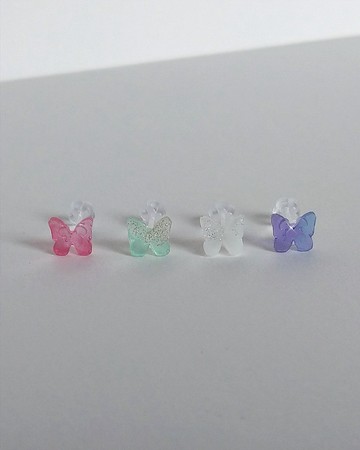 蝴蝶耳環