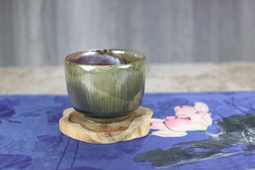 【送禮好物】天然落灰 柴燒茶碗 名家葉敏祥手作 150ml