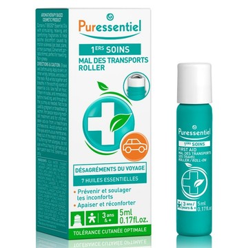 Puressentiel 璞萃 台灣公司貨 E7 安心旅行 精油滾珠瓶  1個  5ml