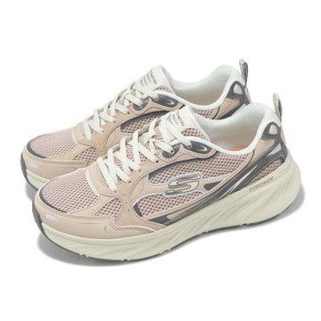 Skechers 休閒鞋 Edgeride-Cool Fusion 女鞋 棕 灰 厚底 緩衝 運動鞋 150493TPE
