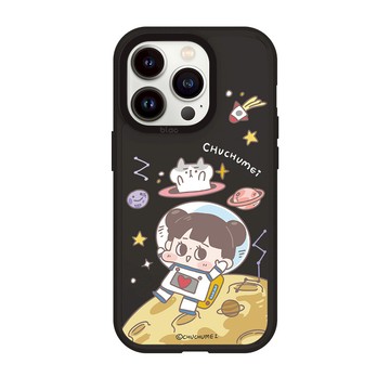 【插畫家聯名】啾啾妹外太空星球峽谷強悍MagSafe iPhone手機殼