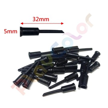 【5mm 剎車 防水套頭】(1個價) 塑膠套 防水套 煞車 套管 玩色單車【B01-46】