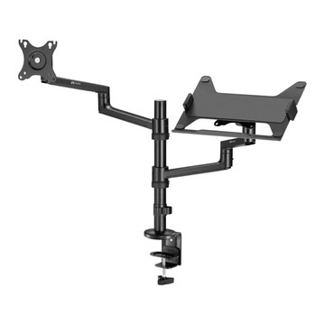 Raymii LS57-MNB 鋁合金螢幕筆電支架黑色
