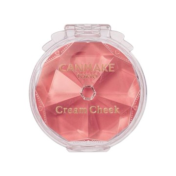 化妝保養品 CANMAKE 水潤柔光腮紅霜-輕柔桃粉 1st (JN1737)