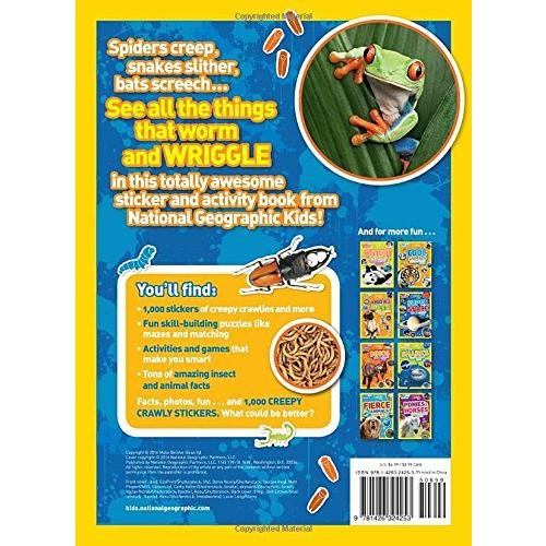 National Geographic Kids Creepy Crawly Sticker Activity Book: Over 1,000 St