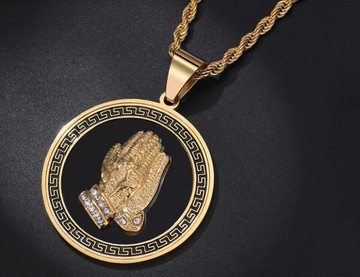 項錬 蹦迪項鏈男 歐美個性街頭男士潮人霸氣吊墜配飾 都市时尚