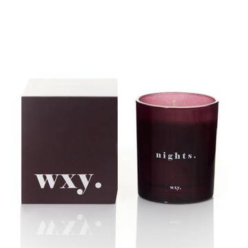 香氛蠟燭 經典瓶裝蠟燭 - nights. 波本酒 & 菸草 /200g