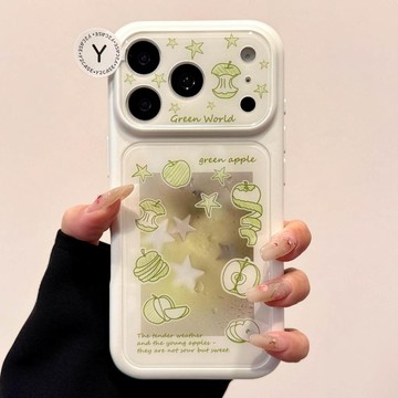 青蘋果星星適用蘋果17/16ProMax新款液態ins風iPhone17